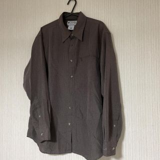 コロンビア(Columbia)のコロンビア　GRT チェックシャツ　古着　リラックスシルエット(シャツ)