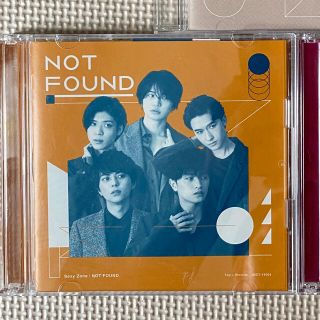 セクシー ゾーン(Sexy Zone)のNOT FOUND（初回限定盤B）(ポップス/ロック(邦楽))