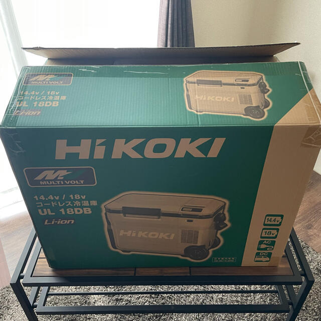 HIKOKI コードレス冷温庫 UL18DB WMGフォレストグリーンアウトドア