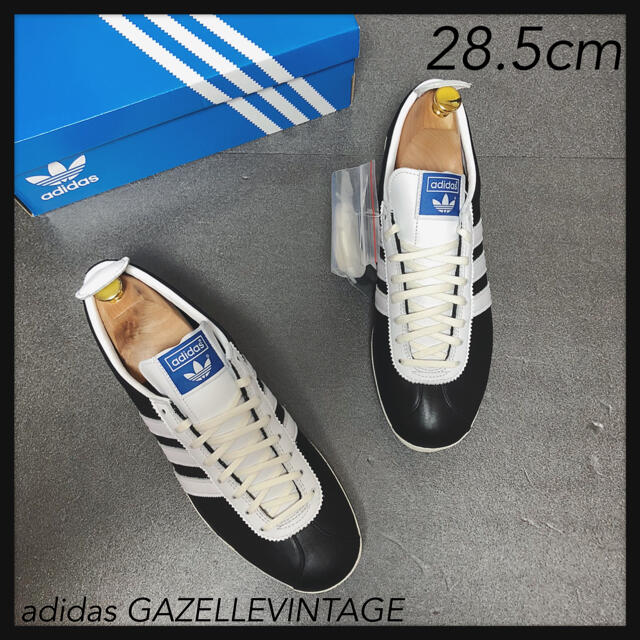 新品28.5cm adidas GAZELLE VINTAGE BLACK