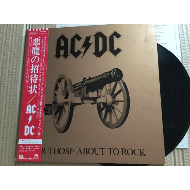 AC/DC  悪魔の招待状　LPレコード エンタメ/ホビーのCD(ポップス/ロック(洋楽))の商品写真