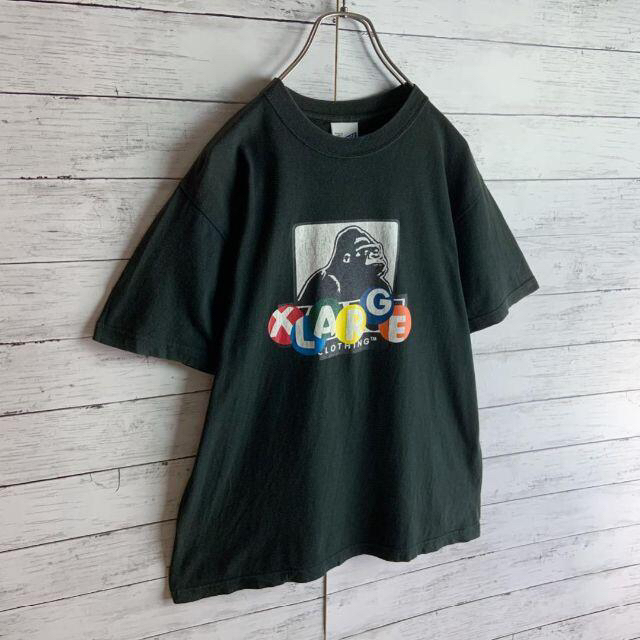 XLARGE(エクストララージ)のカーハート & エクストララージ ゴリラ ビッグロゴプリント入り半袖Tシャツ メンズのトップス(Tシャツ/カットソー(半袖/袖なし))の商品写真