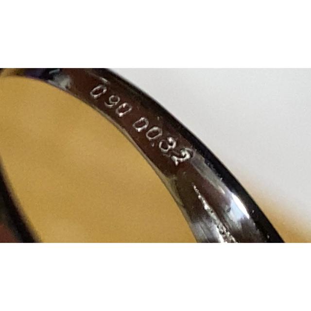 pt900 アパタイト　ダイヤモンドリング レディースのアクセサリー(リング(指輪))の商品写真