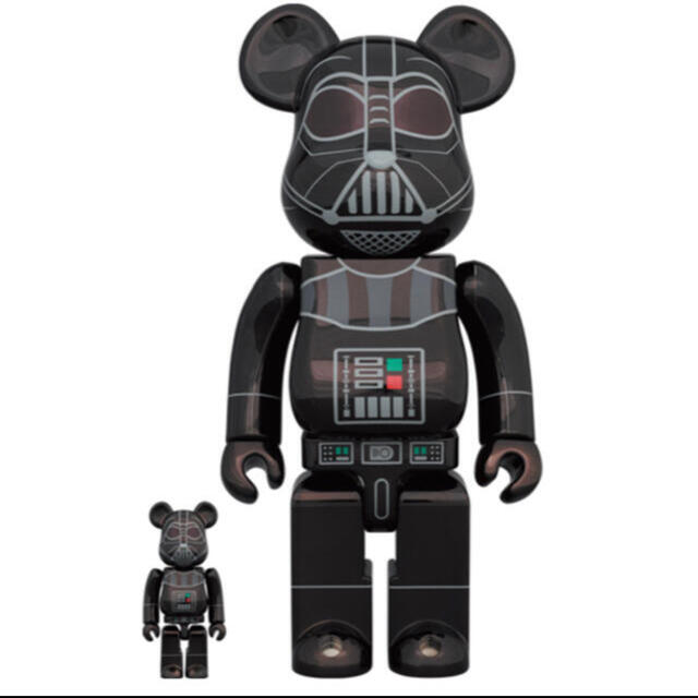 MEDICOM TOY(メディコムトイ)のBE@RBRICK DARTH VADER 100% 400% エンタメ/ホビーのおもちゃ/ぬいぐるみ(キャラクターグッズ)の商品写真