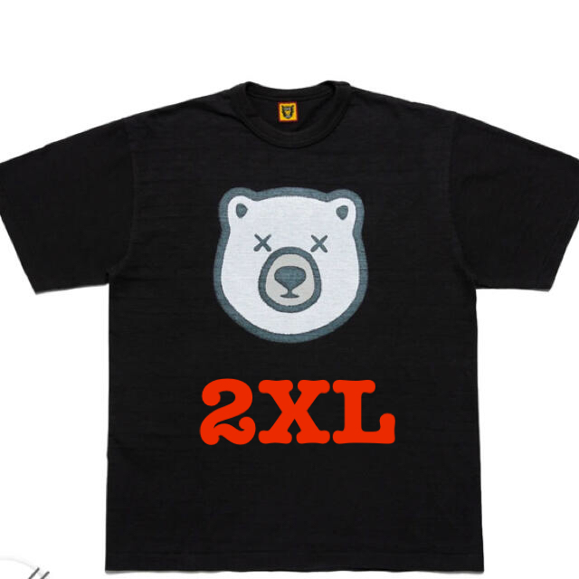 Tシャツ/カットソー(半袖/袖なし)HUMAN MADE KAWS T-Shirt #5 "Black"