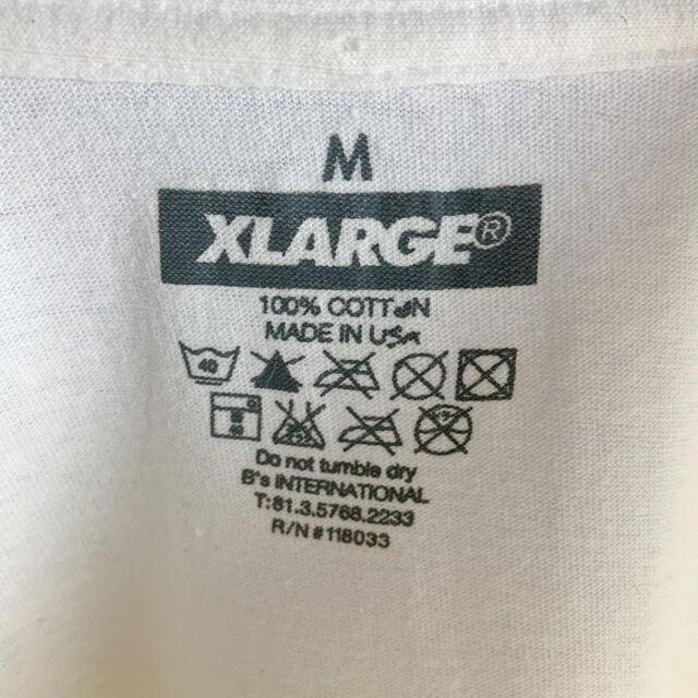 XLARGE(エクストララージ)の【USA製】希少 エクストララージ ビッグロゴ入り半袖Tシャツ ストリート メンズのトップス(Tシャツ/カットソー(半袖/袖なし))の商品写真