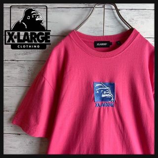 エクストララージ(XLARGE)の【人気デザイン】エクストララージ センターロゴ刺繍入り半袖Tシャツ ストリート(Tシャツ/カットソー(半袖/袖なし))