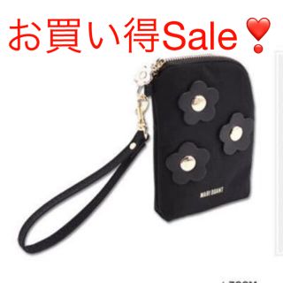 マリークワント(MARY QUANT)のお買い得Sale❣️【新品タグ付未開封】マリークワント💕ストラップ付 ポーチ(ポーチ)