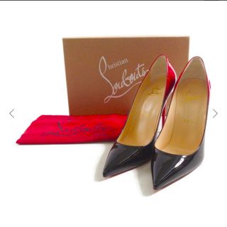 クリスチャンルブタン(Christian Louboutin)のクリスチャンルブタン♡ルブタン♡パンプス♡赤&黒♡レッド&ブラック♡(ハイヒール/パンプス)