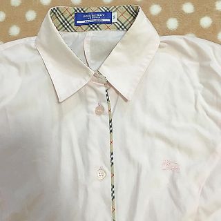 バーバリー(BURBERRY)のバーバリー ピンクシャツ(シャツ/ブラウス(長袖/七分))