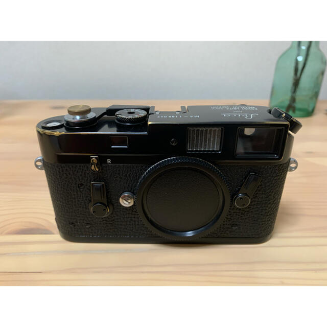 LEICA(ライカ)の【最終値下げ】Leica M4 後塗り ブラックペイント スマホ/家電/カメラのカメラ(フィルムカメラ)の商品写真