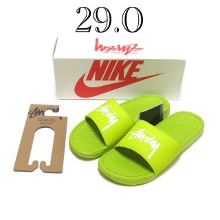 ステューシー(STUSSY)のnike stussy べナッシ サンダル yellow イエロー(サンダル)