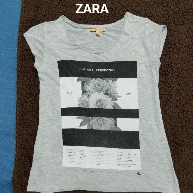 ZARA(ザラ)のZARA/Tシャツ/Mサイズ レディースのトップス(Tシャツ(半袖/袖なし))の商品写真