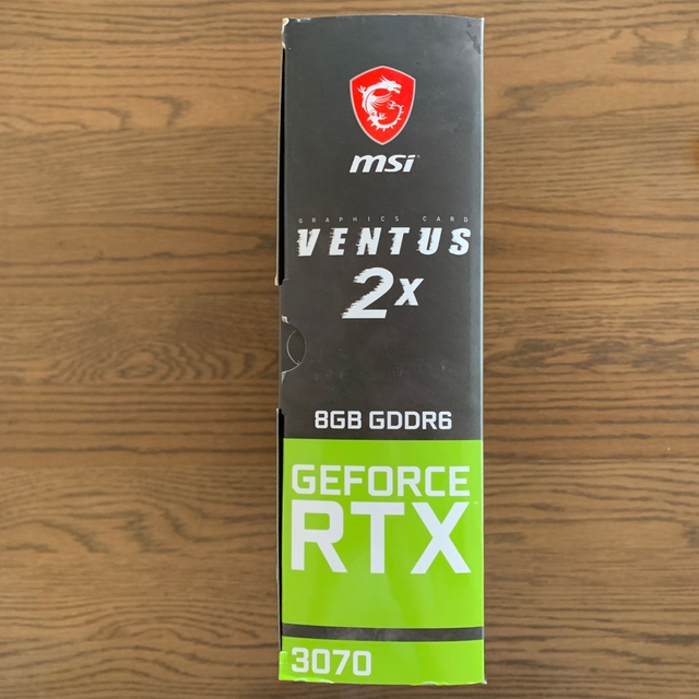 新品・未開封　MSI GeForce RTX 3070 VENTUS 2X OC