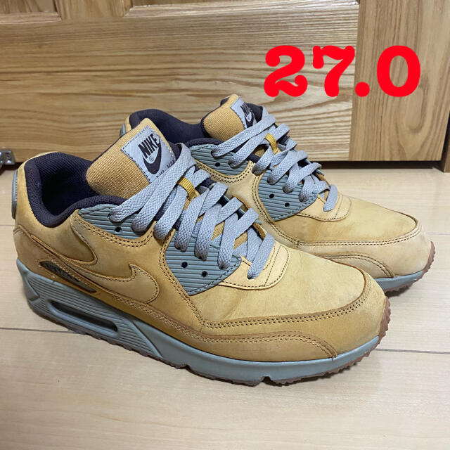 NIKE(ナイキ)のNIKE AIRMAX 90 WINTER PREMIUM WHEAT 27.0 メンズの靴/シューズ(スニーカー)の商品写真