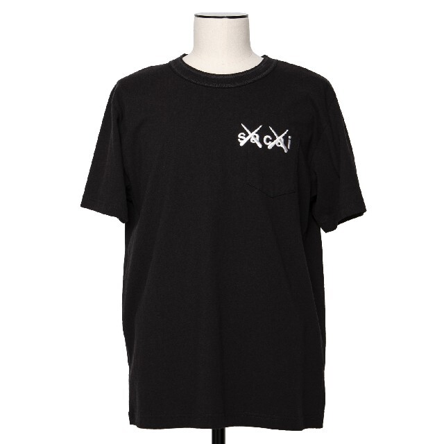 メンズsacai kaws embroidery Tシャツ サカイ カウズ サイズ 4