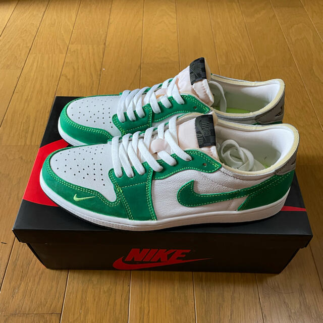 28.5 NIKE AIR JORDAN 1 LOW OG GREEN カスタム