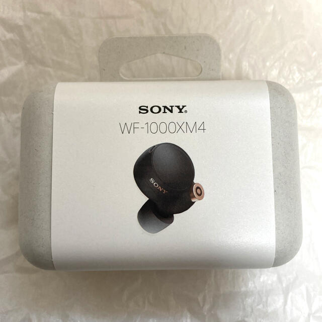 ソニー　SONY　フルワイヤレスイヤホン　ブラック　WF-1000XM4