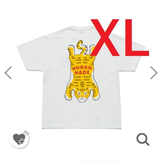 Tシャツ/カットソー(半袖/袖なし)XL HUMAN MADE KAWS T-Shirt #4 White