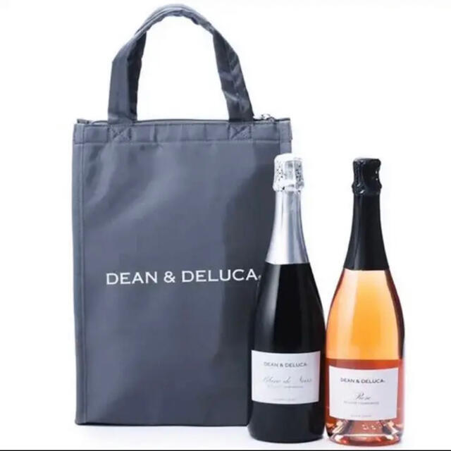 DEAN & DELUCA(ディーンアンドデルーカ)のM グレー DEAN&DELUCA保冷バッグエコバッグトートバッグクーラーバッグ レディースのバッグ(エコバッグ)の商品写真