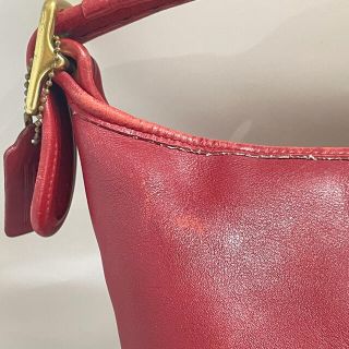 COACH - オールドコーチ バケツ型 レザー ショルダーバッグの通販 by ...