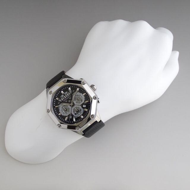 VERSACE(ヴェルサーチ)の【新品即納】ヴェルサス ヴェルサーチ 高級 メンズ腕時計 45mm 八角系 防水 メンズの時計(腕時計(アナログ))の商品写真