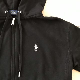 ポロラルフローレン(POLO RALPH LAUREN)のラルフローレン　パーカー  ブラック　xs(パーカー)