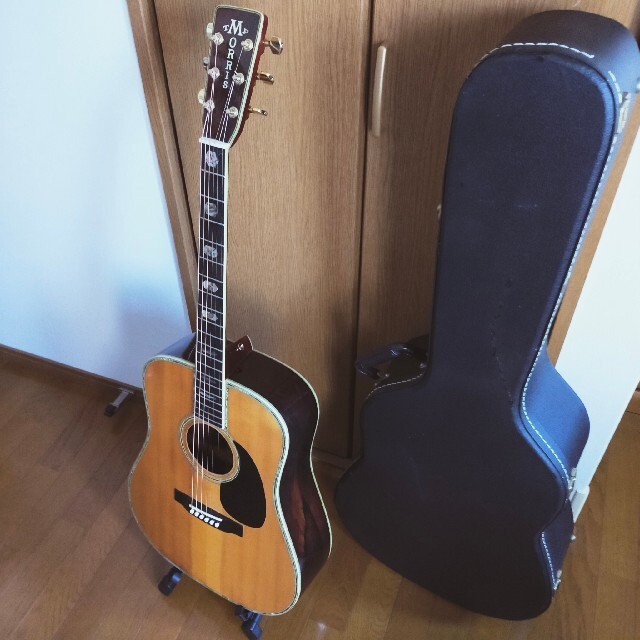 えいめい様専用　超レア Morris W-612　アコースティックギター 楽器のギター(アコースティックギター)の商品写真