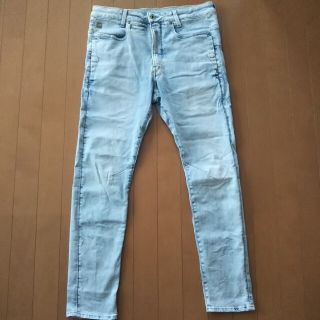 ジースター(G-STAR RAW)の【美品】 G-STAR RAW ジースター D-STAQ 淡色 スキニー W31(デニム/ジーンズ)