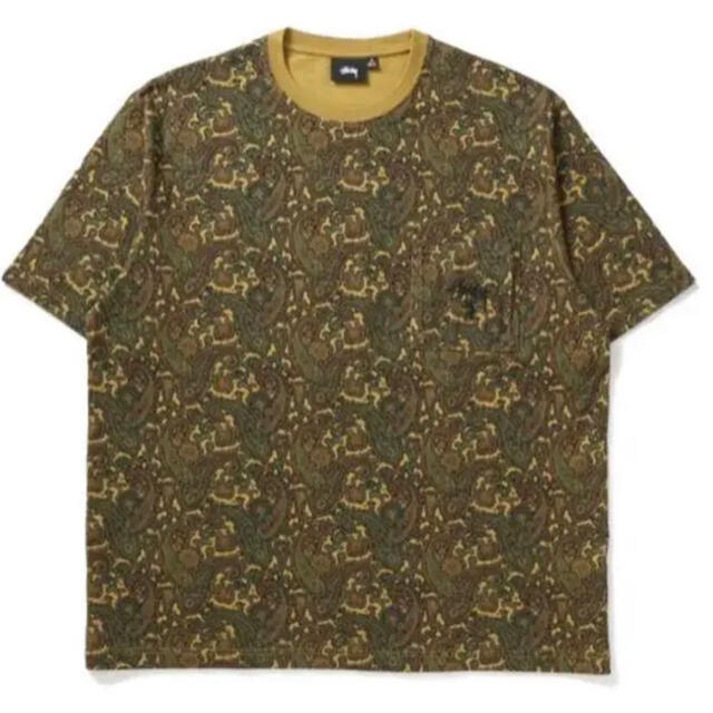 STUSSY(ステューシー)のSTUSSY × UNION PAISLEY POCKET CREW メンズのトップス(Tシャツ/カットソー(半袖/袖なし))の商品写真