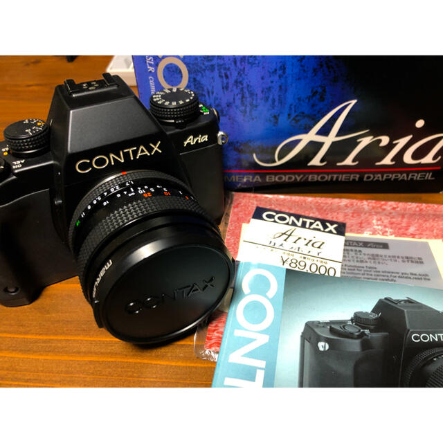 カメラCONTAX Aria＋プラナー50mm f1.7 MMJ