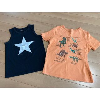 ギャップキッズ(GAP Kids)の2枚セット　Tシャツ　タンクトップ(Tシャツ/カットソー)