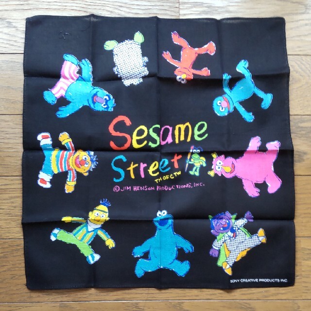 SESAME STREET(セサミストリート)のSESAME STREET ハンカチ 2枚 エンタメ/ホビーのおもちゃ/ぬいぐるみ(キャラクターグッズ)の商品写真