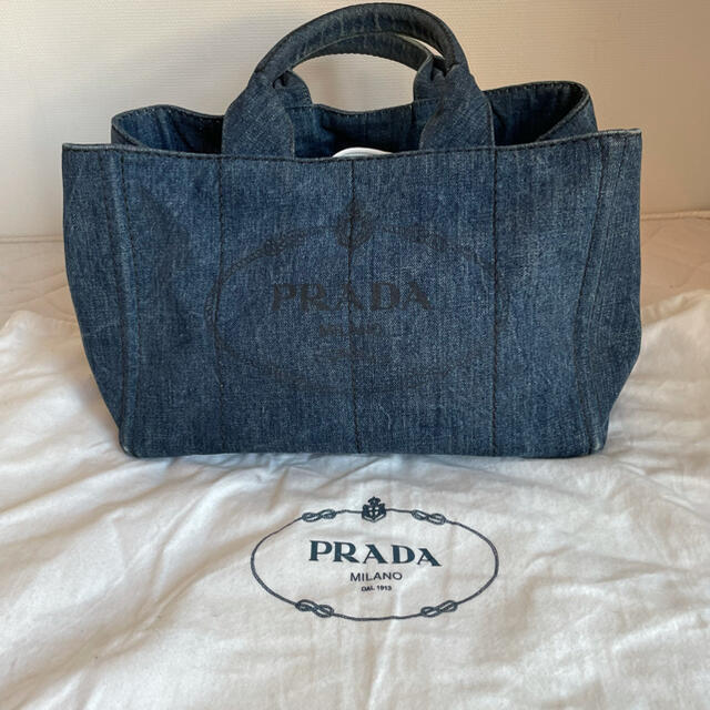 PRADA - プラダ　カバナ　バック　デニム