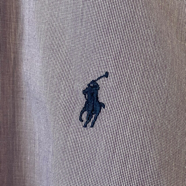 POLO RALPH LAUREN(ポロラルフローレン)の【POLO RALPH LAUREN】無地 長袖シャツ 薄紫 アメリカ古着 メンズのトップス(シャツ)の商品写真