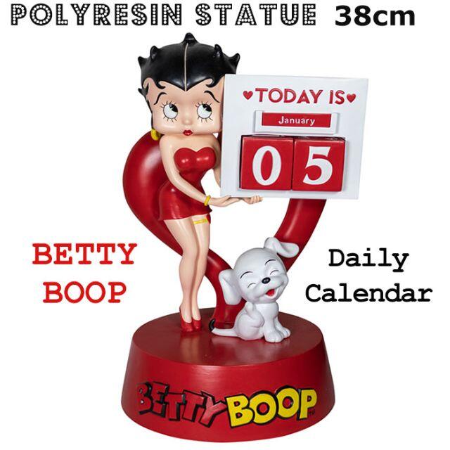 ベティちゃん BettyBoop フィギュア Ｈ38cm (トゥデイ) 日付表示