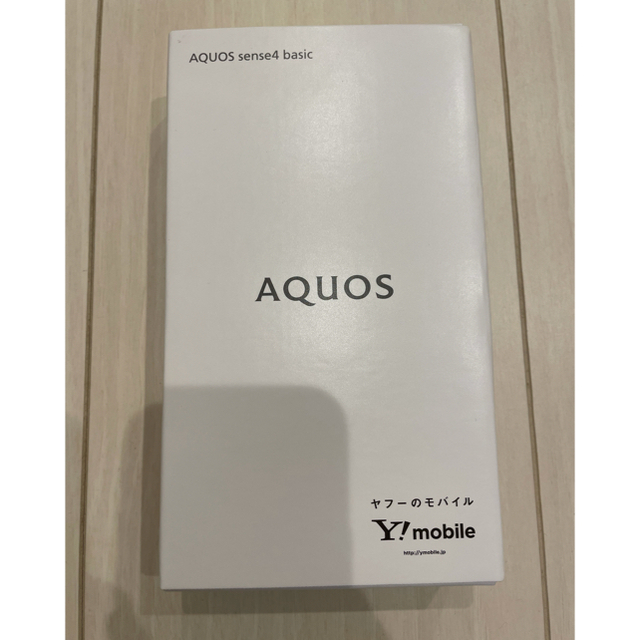 【新品未開封品、SIMロック解除済】AQUOS sense4 ブラックAQUOS