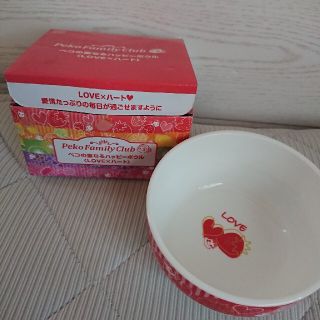 フジヤ(不二家)のペコちゃん 重なるハッピーボウル 皿(食器)