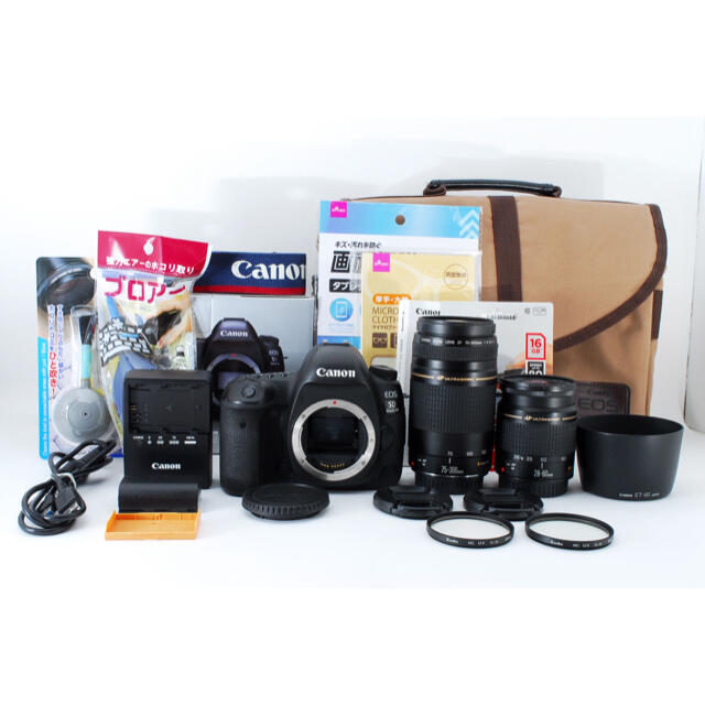 Canon - キャノン Canon EOS 5D Mark IV標準&望遠ダブルレンズセット