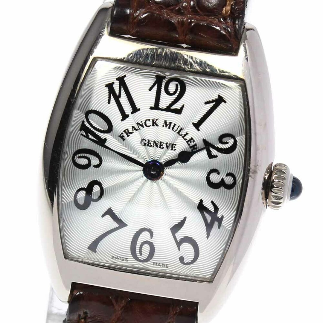 FRANCK MULLER(フランクミュラー)の箱付【FRANCK MULLER】フランクミュラー トノーカーベックス 2251QZ クォーツ レディース レディースのファッション小物(腕時計)の商品写真