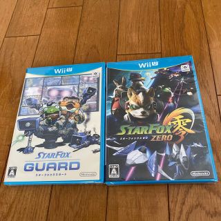 ウィーユー(Wii U)のwii u（STARFox GUARD･STARFox ZERO）セット(家庭用ゲームソフト)