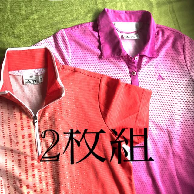 値下げ アディダス レディース ゴルフ ポロシャツ 2枚-