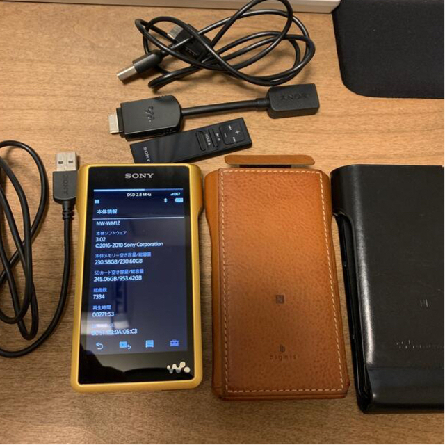 クーポンお買得】名機 sony NW-WM1Z オマケ多数 - ポータブルプレーヤー