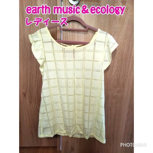 earth music & ecology(アースミュージックアンドエコロジー)の【特価】earth music＆ecology 半袖 トップス レディース レディースのトップス(カットソー(半袖/袖なし))の商品写真