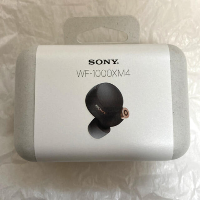 ソニー　SONY　フルワイヤレスイヤホン　ブラック　WF-1000XM4