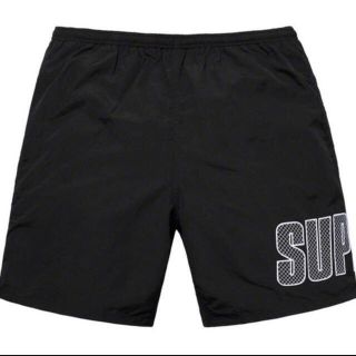 シュプリーム(Supreme)のMedium Logo Appliqué Water Short(ショートパンツ)