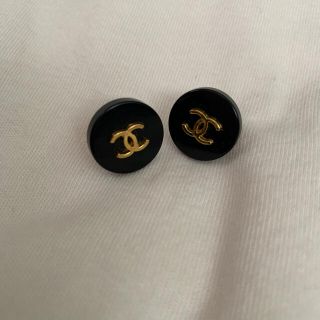 シャネル(CHANEL)のシャネル ボタンピアス(ピアス)