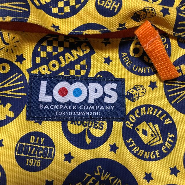 KIDS FORET(キッズフォーレ)のリュック　loops キッズ キッズ/ベビー/マタニティのこども用バッグ(リュックサック)の商品写真