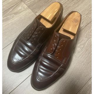 クロケットアンドジョーンズ(Crockett&Jones)のクロケットアンドジョーンズ　コードバン　ブラウン　27.5cm(ドレス/ビジネス)