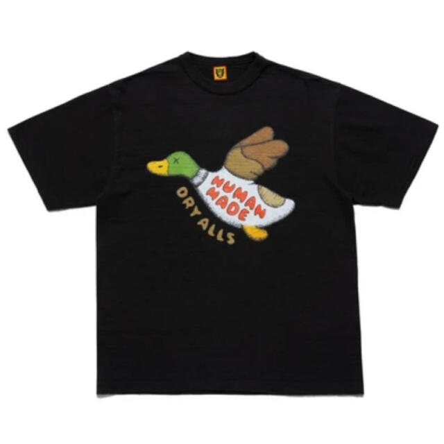 HUMAN MADE KAWS T-Shirt #2 Black 2XL メンズのトップス(Tシャツ/カットソー(半袖/袖なし))の商品写真
